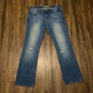 Stetson Crop Jeans Women's 6 Regular No. 816 Western Cowgirl Rodeo Denim